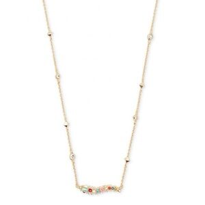 NWT✨ Kendra Scott Kim Centipede Gold Pendant Adjustable Necklace Kyocera Opal